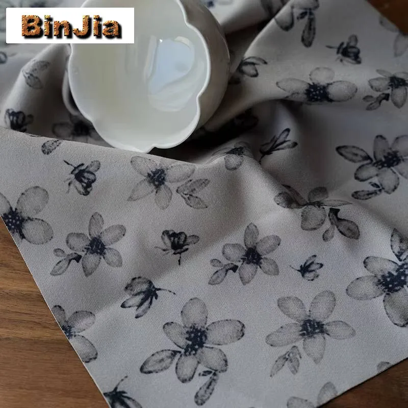 Chinese Plum Blossom Veet Square Tea Towel Household Dry Brewing Clean Mat Zen Absorbent Cloth Napkins Ceremony Accessorie