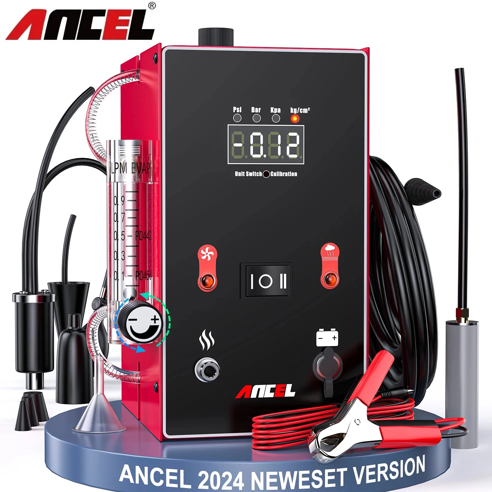 ANCEL L300 12V Car Smoke Leak Detector Bulit-in Air Pump Auto EVAP Smoke Machine Automotive Fuel Pipe Leakage Diagnostic Tester