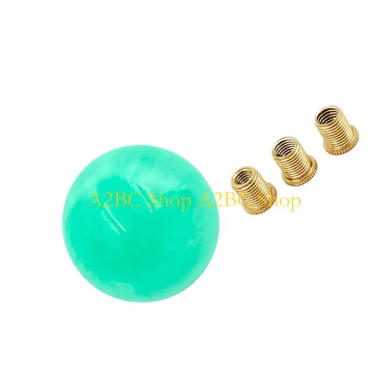 A2BC Unique Acrylic Manual Shifts Knob Comfortable Grip Change Head for Long Drives