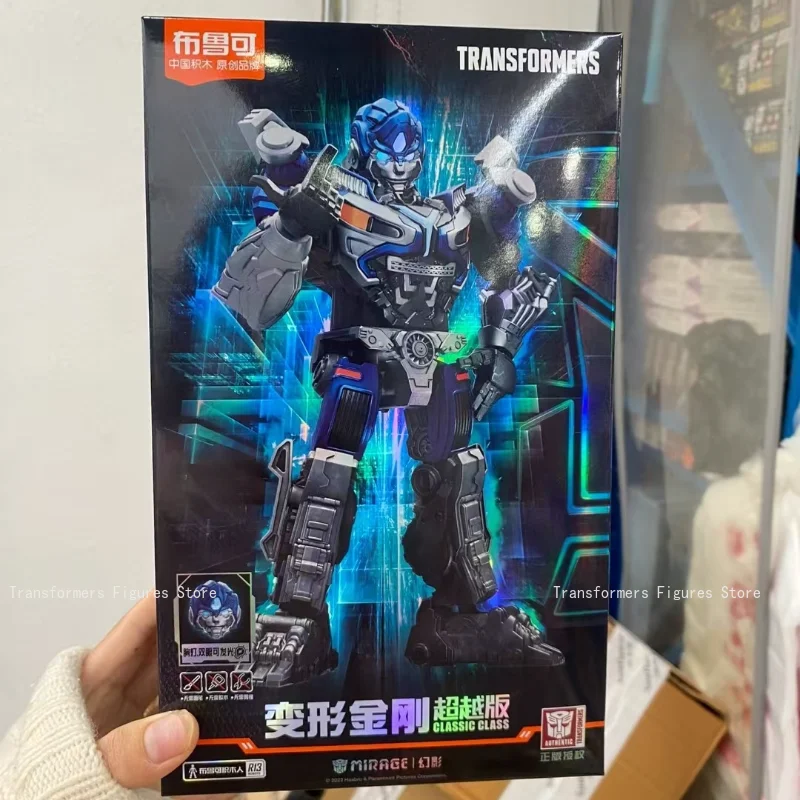 Oryginalny Nowy Transformujący Robot Zabawki Wstępnie Zmontowane Film 7 Mirage G1 Figurka Akcji Anime Ruchomy Model Popularne Prezenty