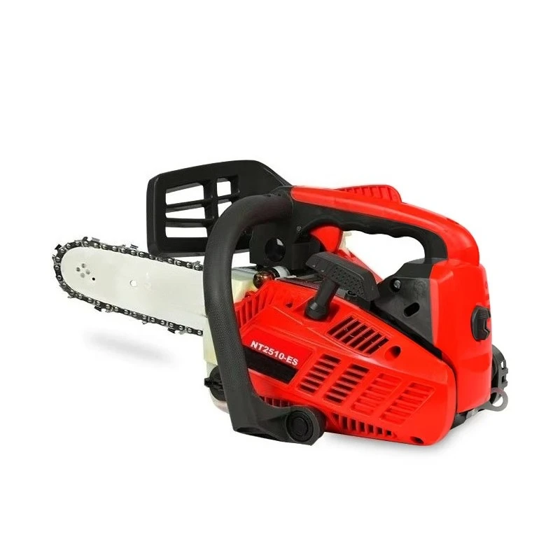 Wholesale Good quality Mini Petrol Easy Starter Chain Saw 25CC with 10 Inch bar Gas Power 2510 Chainsaws  for Cutting Wood