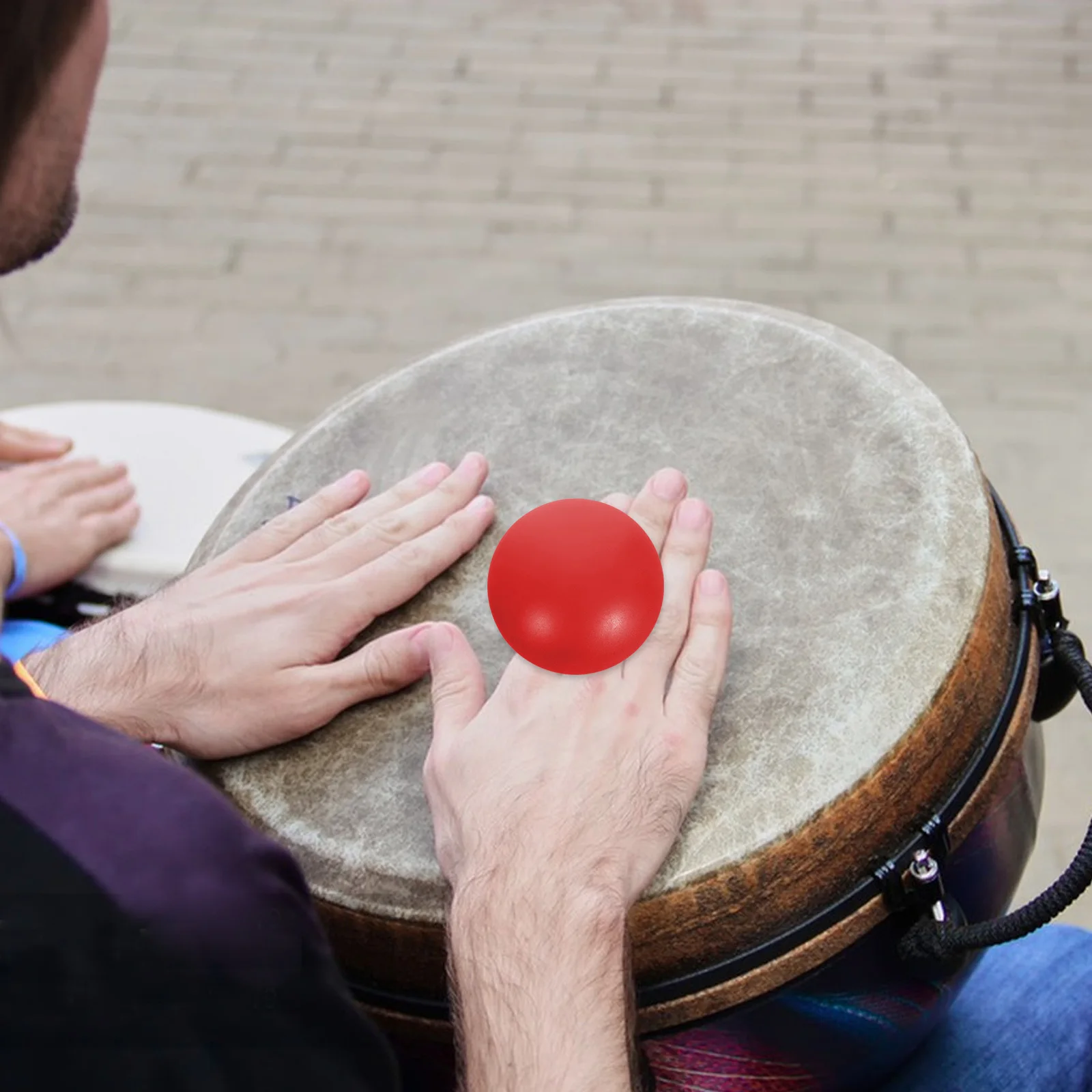 

Hand Bell Finger Shaker Plastic Musical Instrument For Sensory Rhythm Ukulele Guitar Accompaniment Sand Hammer