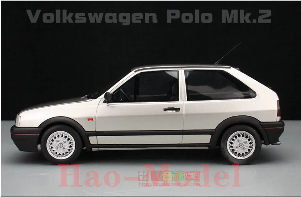 Otto-レジン-ミニチュアシミュレーションカー,フォルクスワーゲンポロmk2 g40,1:18,限定玩具,誕生日プレゼント,趣味,展示コレクション