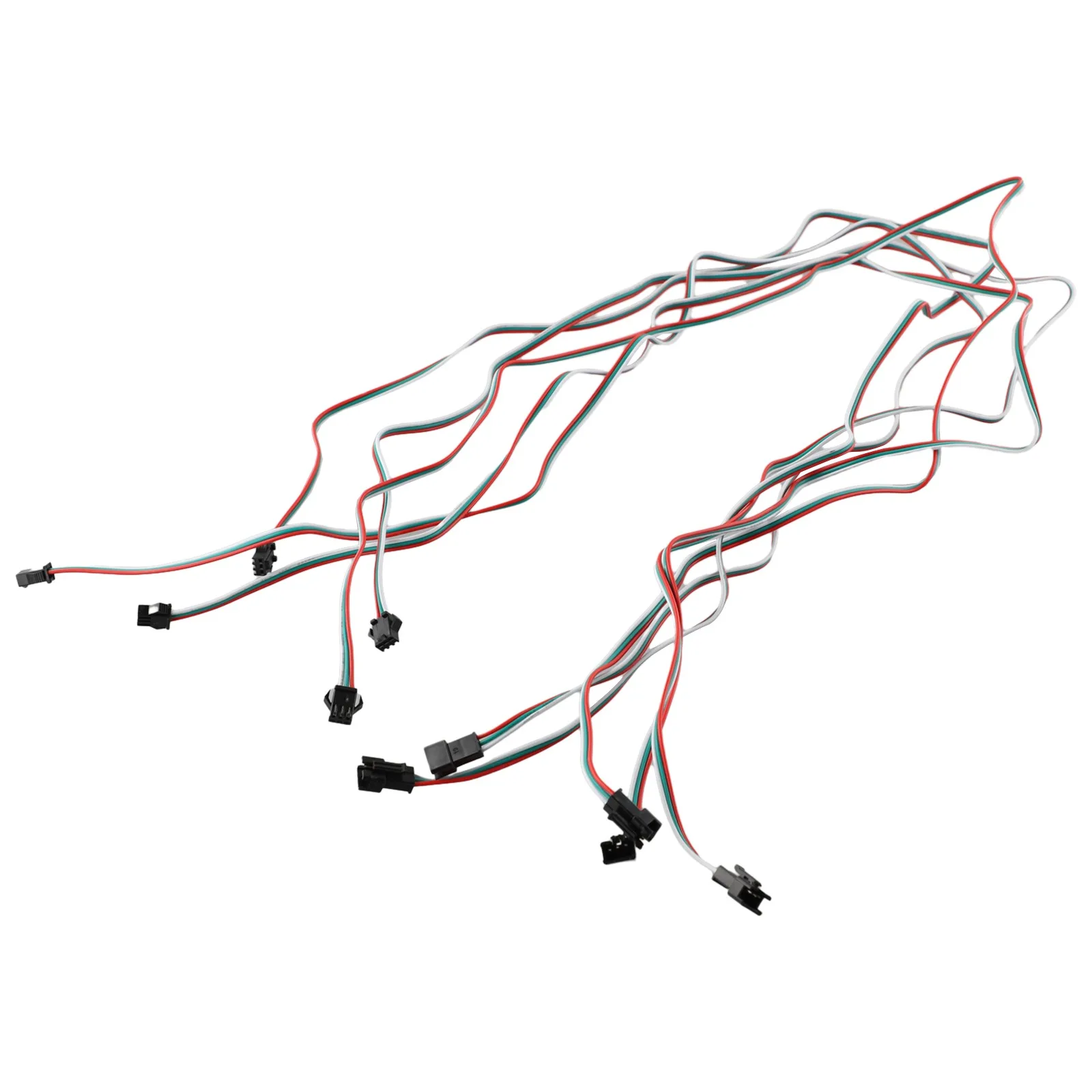 

Extension Cable 110 characters High Quality 5Pcs W 811/W 812B RGB Extension Cable 1M Length Easy Solderless Connection