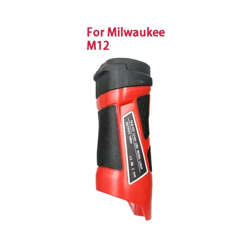 Portable Worning Light Work Lamp Flashlight Torch LED Light for Milwaukee 10.8V 12V For M12 Li-ion Battery