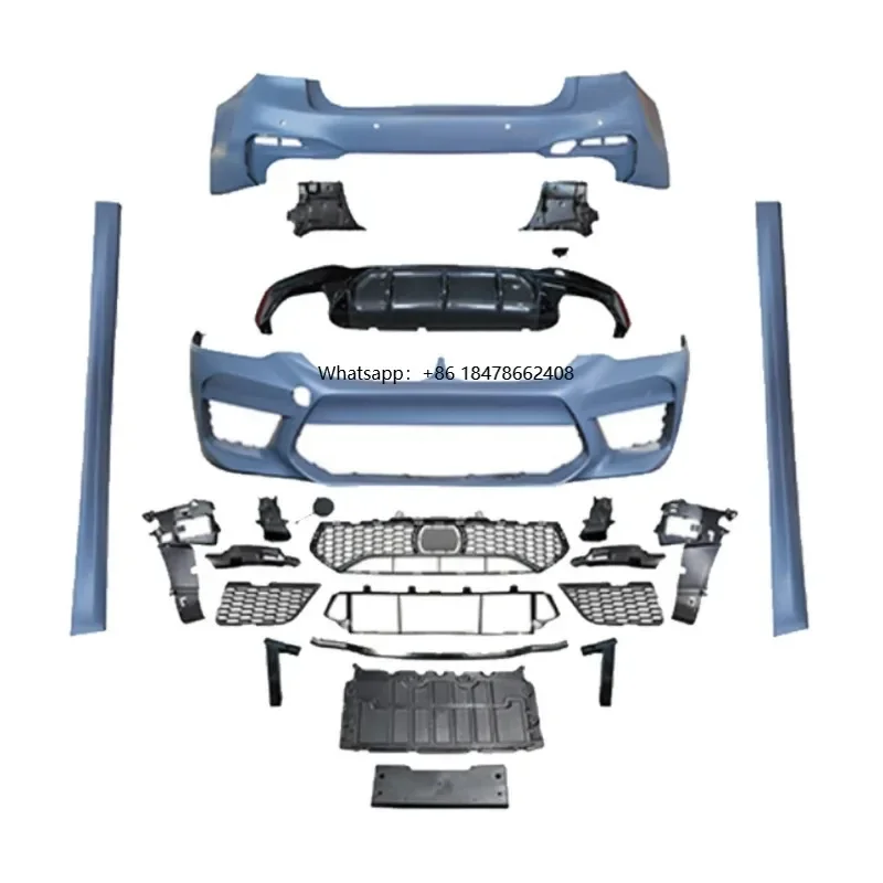 Fast Shipping Full Body Kit for  New 5 Series M5 G30 2018-2020 Surround Car Modified Front Bumpers Rear bumper