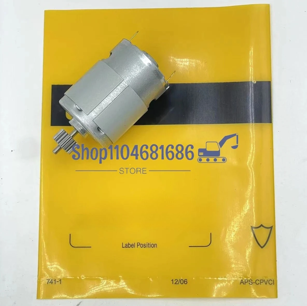 24V DC Engine Control Motor for 311B 312B 320B 320C 320D 323D Excavator Throttle Stepping Governor Accelerator