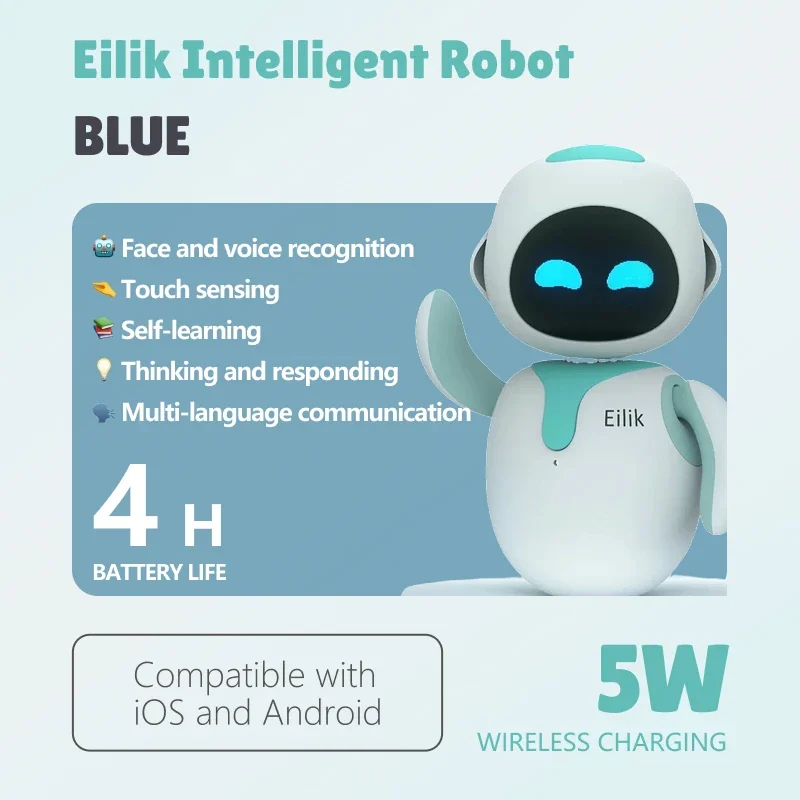 

Eilik Intelligent Robot | Emotional Interaction, Electronic Creative Learning, Smart Pets, Companion Robots