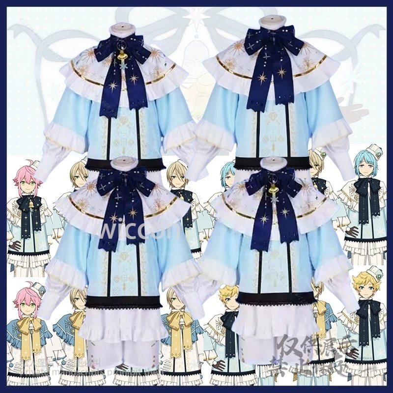 Conjunto de jogo de anime estrelas 2 anime branco SHIRATORI AIRA /Shino Hajime/Tori Himemiya/Harukawa Sora festa de Natal personalizada