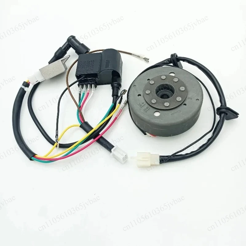 Motorcycle 12 V Ignition Assembly Including Magneto, Ignition Coil, Voltage Regulator