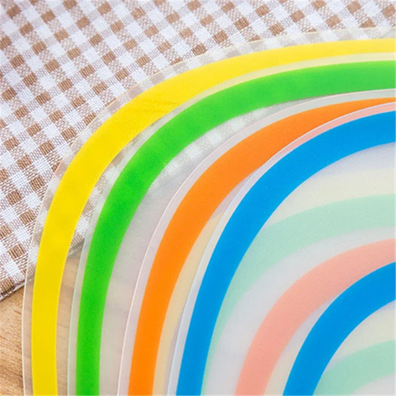 1078 transparent household chopping board kitchen chopping board roll cut fruit large slip creative plastic cutting board