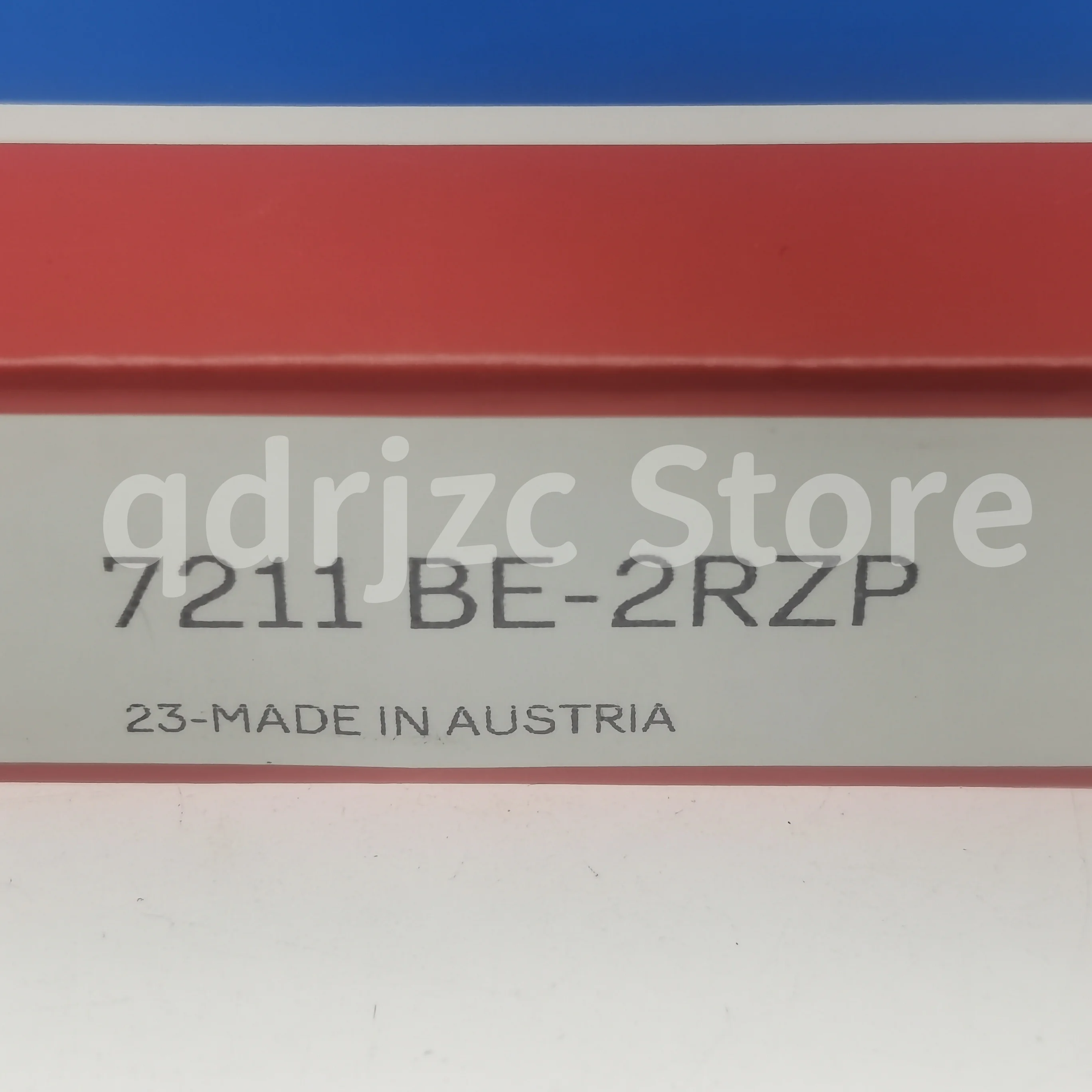 7211BE-2RZP sealed single row angular contact ball bearing, 55X100X21 mm