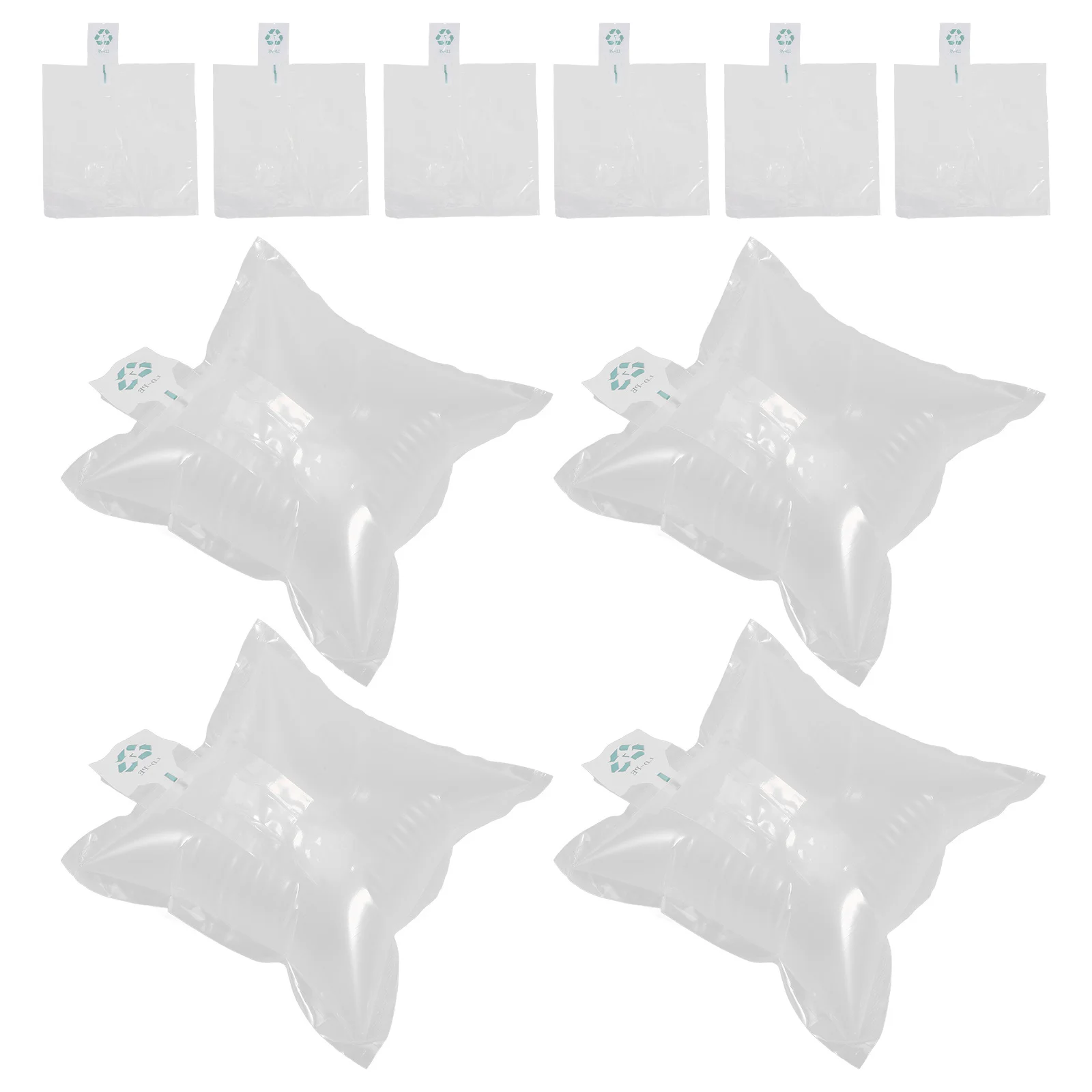 100Pcs Shockproof Air Bubble Bags Inflatable Packaging Buffer Protectors for Shipping Cushioning Air Packaging Bags