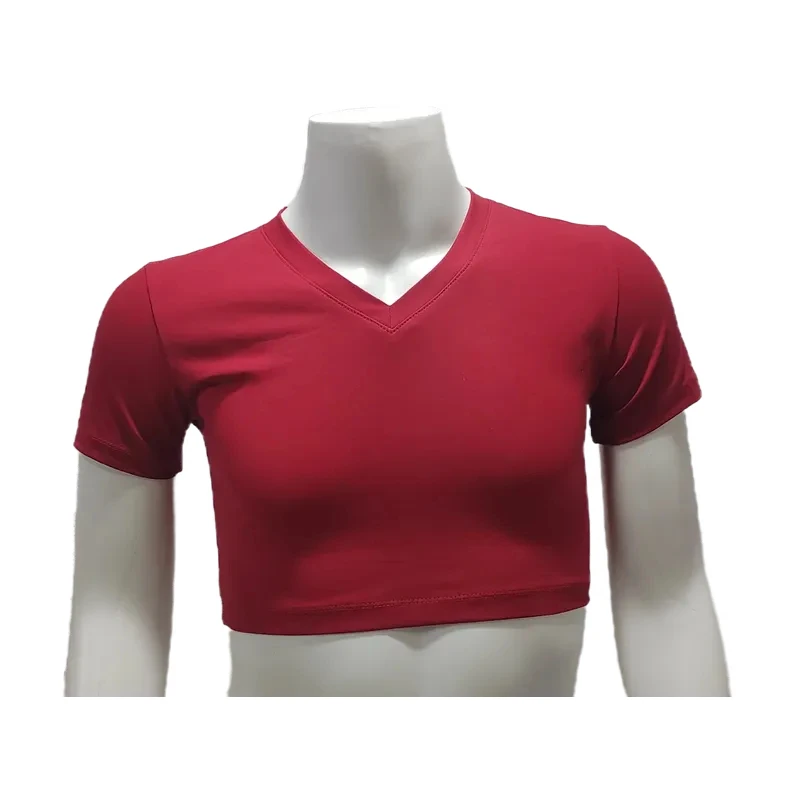 

Men's Short-sleeved Half-length Lycra Cotton T-shirt Is Fashionable And Sexy