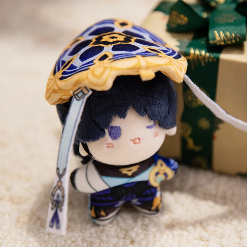 

In Stock 12cm Anime Genshin Impact Game Peripheral Kawaii Bag Pendants Collection Sofa Decoration Ornaments Gifts for Childrens