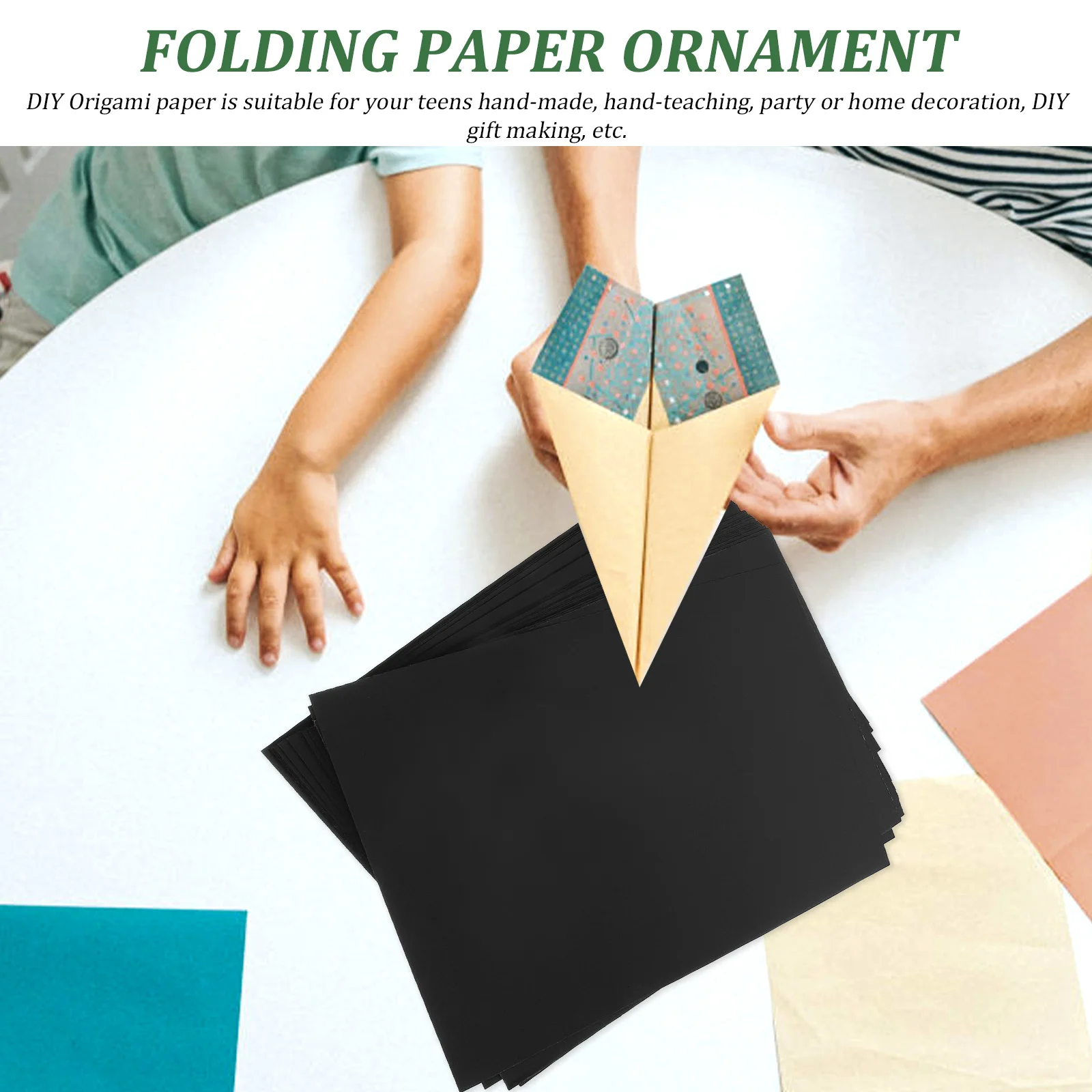 

50 Pcs Children's Handmade Paper Card for Making Jam Decorative Origami Papers Diy Craft