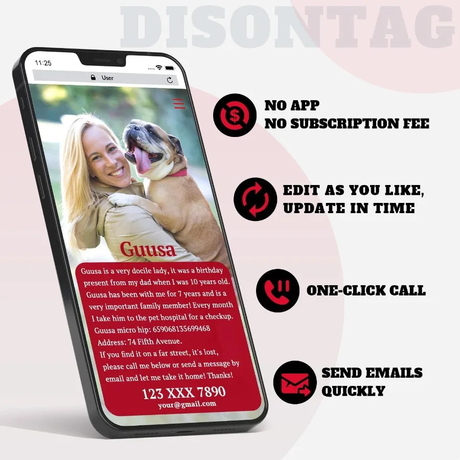 Codice QR Etichettoni identificativi per cani persolizzati Etichette personalizzate per cani e gatti Informazioni sulla archiviazione Webe per animali online gratuite