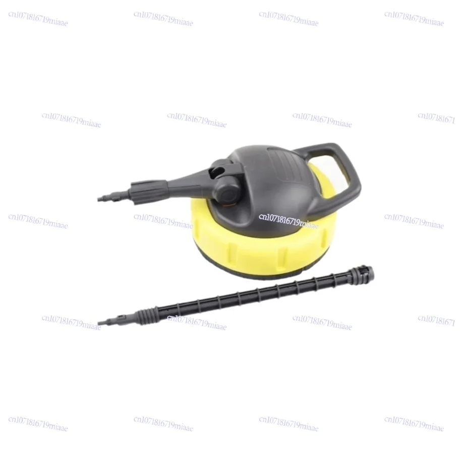High Pressure Cleaner Balcony Floor Surface Cleaning Round Brush with Soap Jug