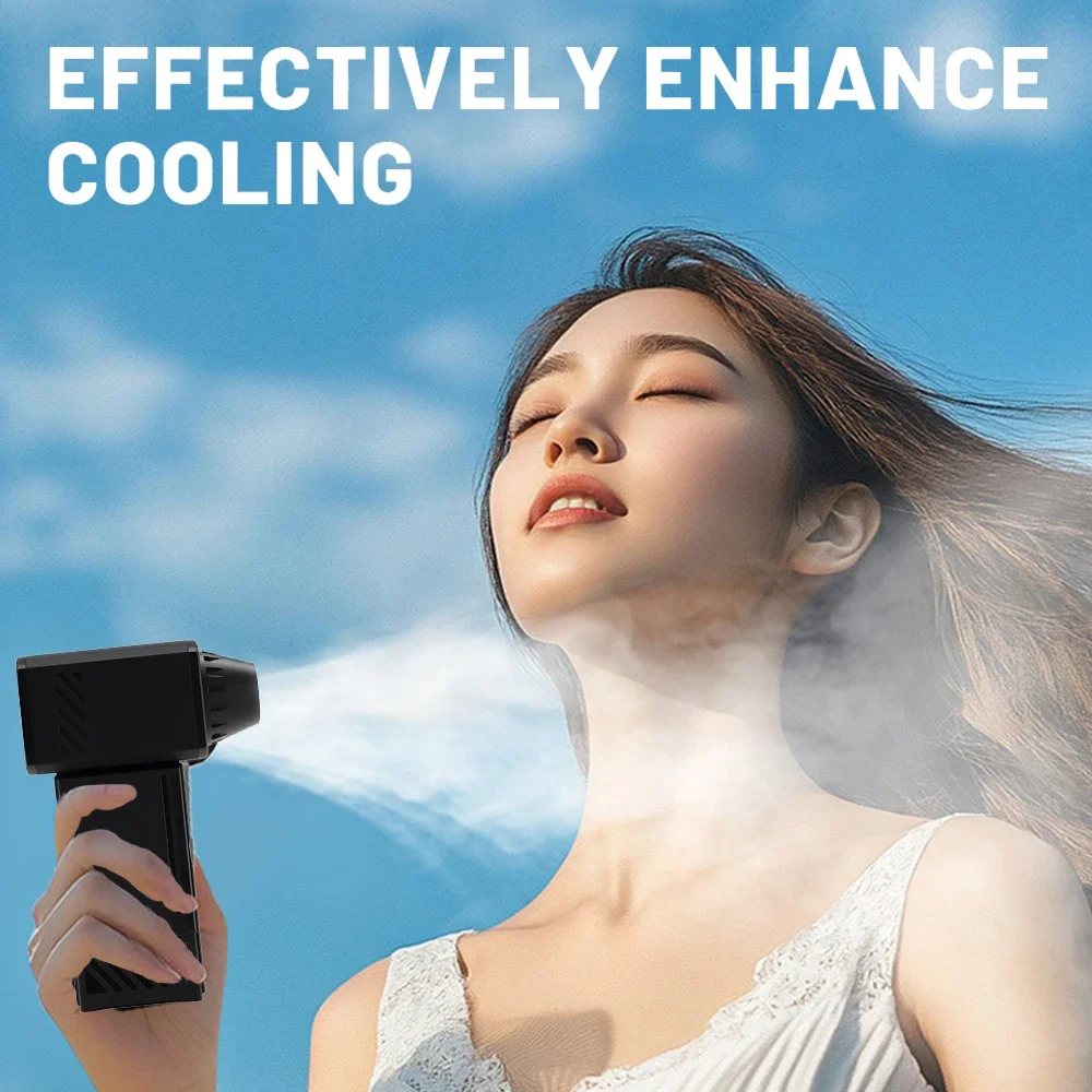 منفاخ هواء قابل لإعادة الشحن مع 4 فوهات 130000 دورة في الدقيقة منفاخ مروحة تربو بدون فرش مروحة توربو محمولة ضاغط هواء تنظيف الغبار #4