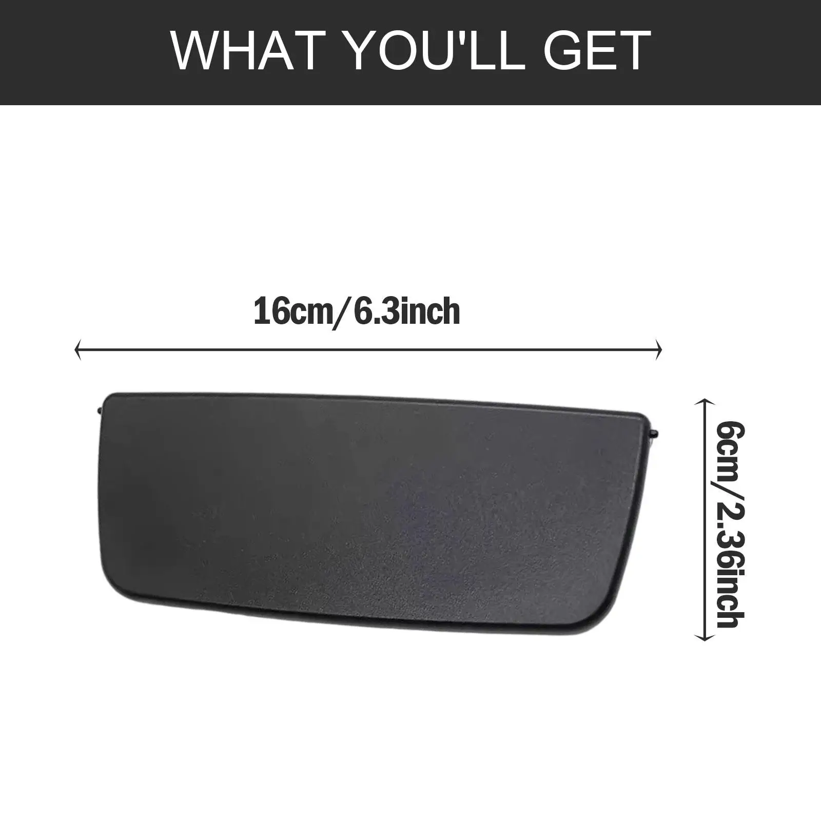 Sun Visor Mirror Cover 982857551 Replacement Auto Accessories for Porsche Traga GT3 991 2014-2021 Traga GT3 992 2021-2025 6