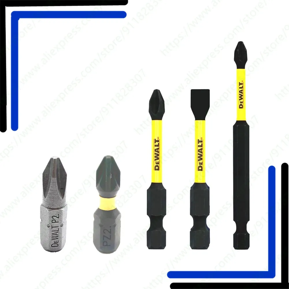 

DEWALT DWA2SL8IRB DWA2PH2IRB DWA3PH2IRB Ударные силовые биты Phillips с прорезями FlexTorq Электроинструменты Аксессуары Набор сверл