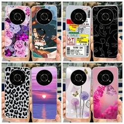 For Honor X9a 5G Case RMO-NX1 Cute Fashion Back Cover Soft Silicone Funda For Honor X9 5G ANY-NX1 Phone Case on HonorX9 X9a Capa