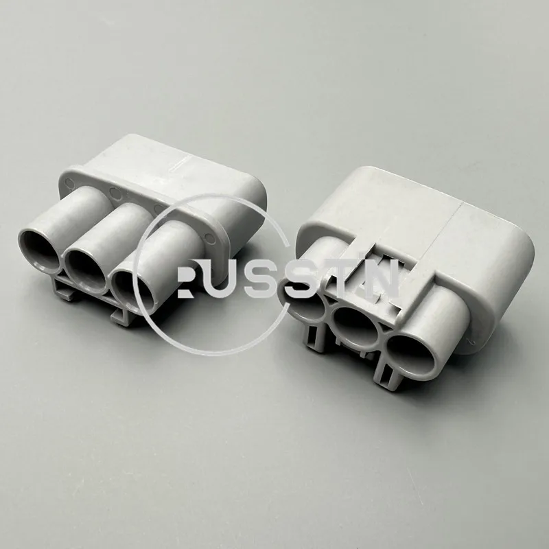 Conector de 3 pines para coche, enchufe sellado eléctrico automotriz, Cable de ventilador, QLW-A-3F-B de arranque, QLW-A-3F-GR