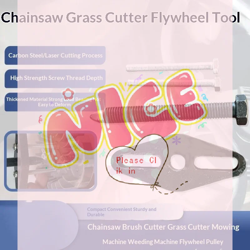 

Flywheel Puller Removal Tool Kit With 8mm Screws For Flywheel Expander Dismount Repair Tools Chainsaw Grass Trimmer Maintenance