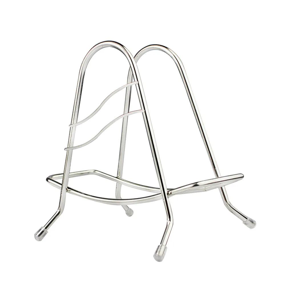 Stainless Steel Cutting Board Holder & Lid Stand for Kitchen – Space-Saving Pot Cover Rack for Home, Bar, Stove