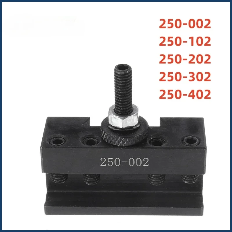 

NEW 250-002 250-102 250-202 250-302 250-402 Turning and Facing Holder Quick Change Tool Post Turning Tool Holder