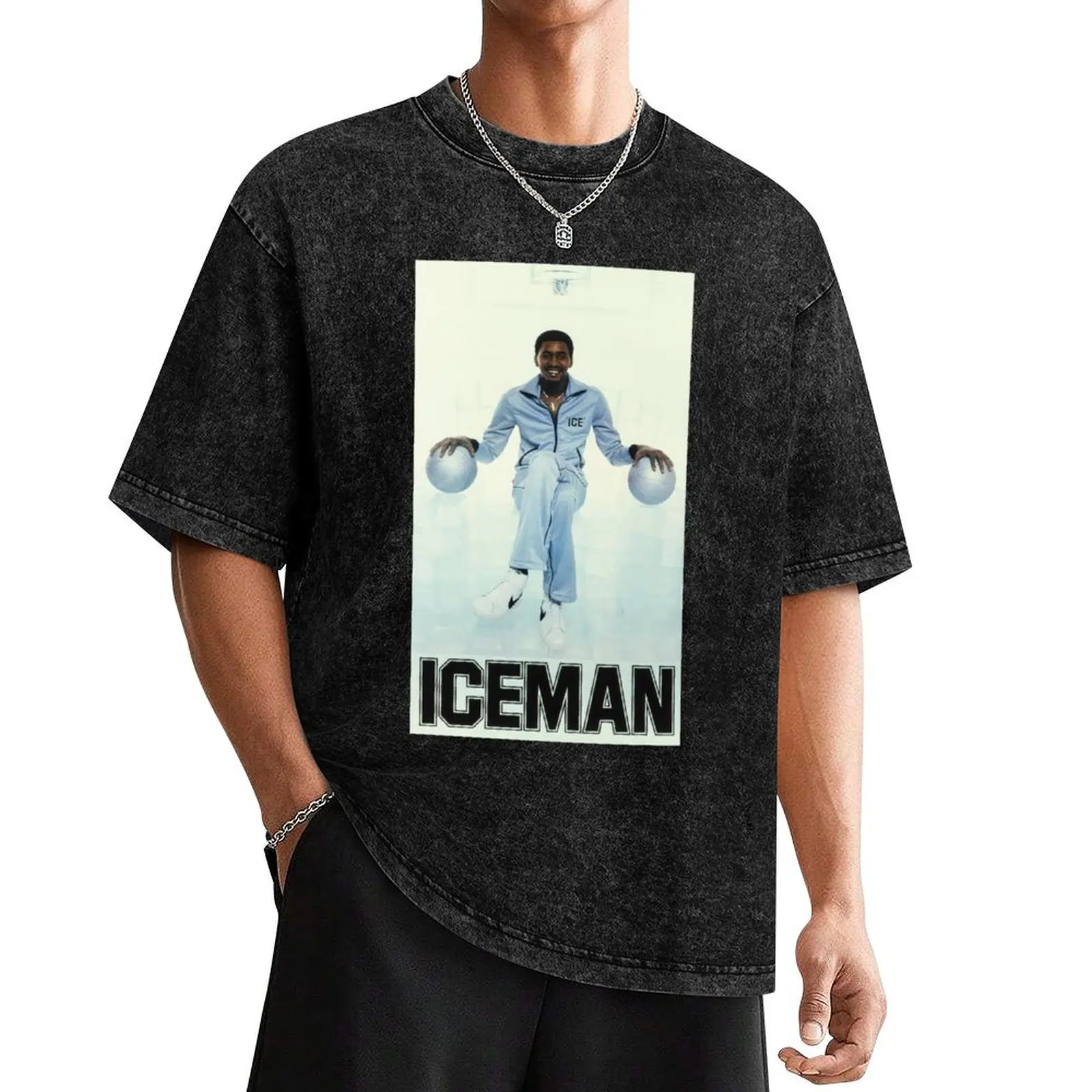 

ICEMAN T-Shirt aesthetic clothes graphic t shirt vintage blue archive luxury clothing labubu mens big and tall t shirts