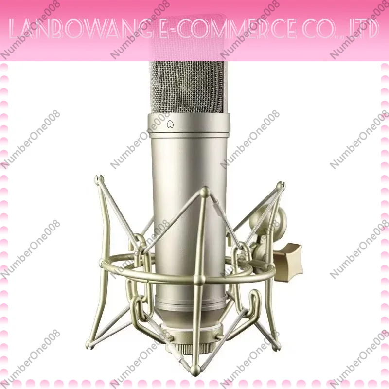 1pcs U87 Condenser Microphone, 34MM Large Diaphragm Professional Studio Recording and Live Streaming Microphone Set