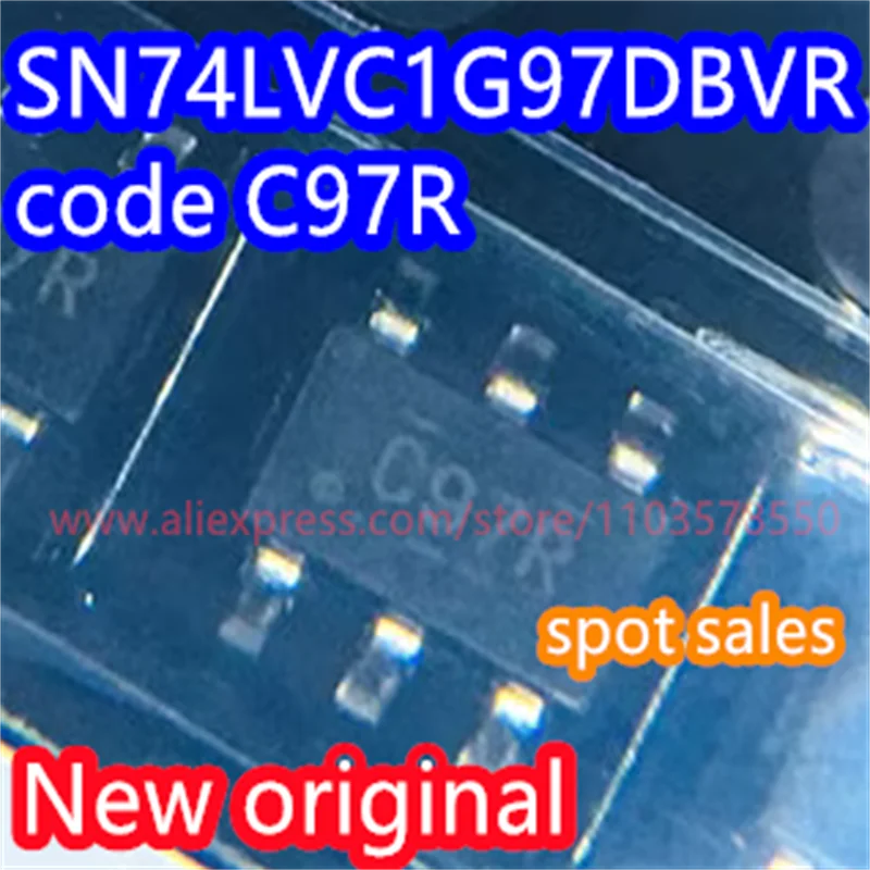 

(50 шт.) 100% новый оригинальный SN74LVC1G97DBVR код C97R конфигураемый многофункциональный логический чип SOT23-6 посылка SN74LVC1G97