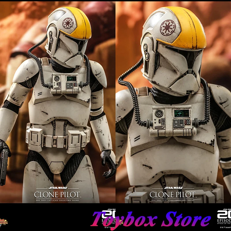 

HOTTOYS HT 1/6 масштаб MMS648 фотоподвижная экшн-фигурка Звездные войны атака клонов поврежденная 12-дюймовая Полноразмерная модель солдата