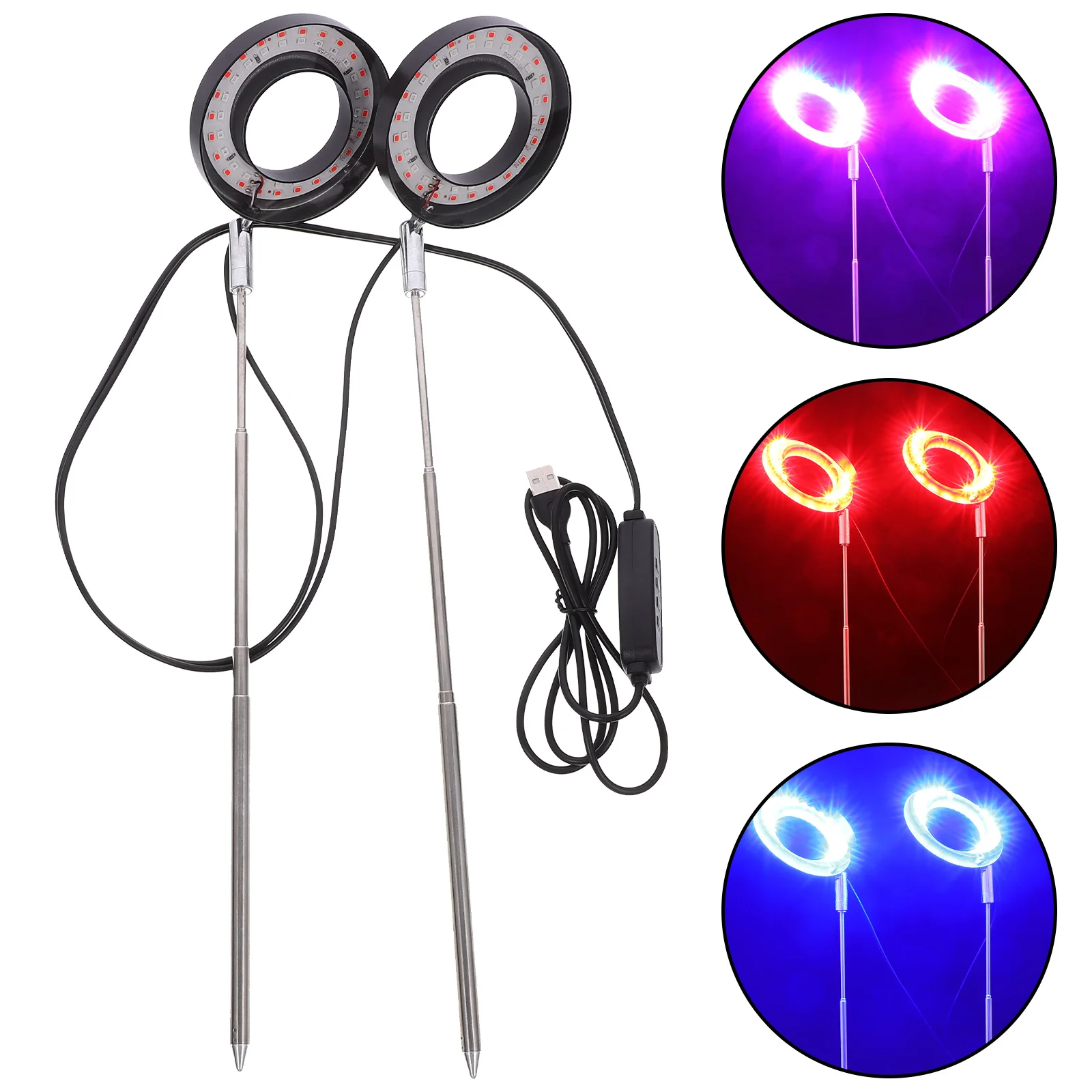 1 مجموعة الطيف الكامل LED النبات تنمو ضوء قابل للتعديل توقيت تلقائي للنباتات الداخلية حديقة الدفيئة تنمو أضواء #1