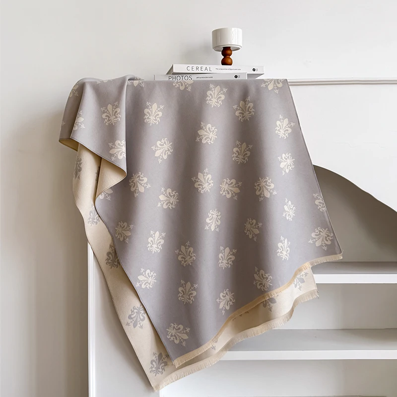 Eleganter Schal mit Paisley-Muster, Kaschmirimitat, weich, warm, vielseitiger Schal, kältebeständig, winddicht, Deckenschal für Herbst und Winter – Detail 17