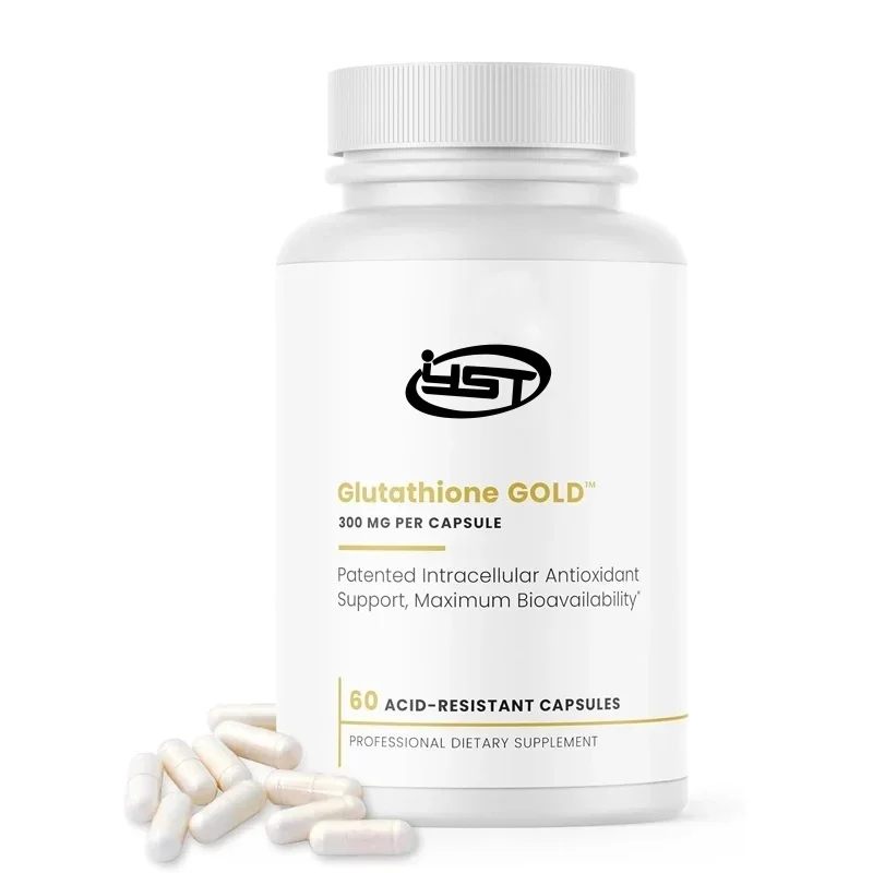 S-Acetyl Glutathione Gold - Patent Acetylated Form of Glutathione (Emothion) ) | Does Not Contain Harmful Stearic Acid Salts