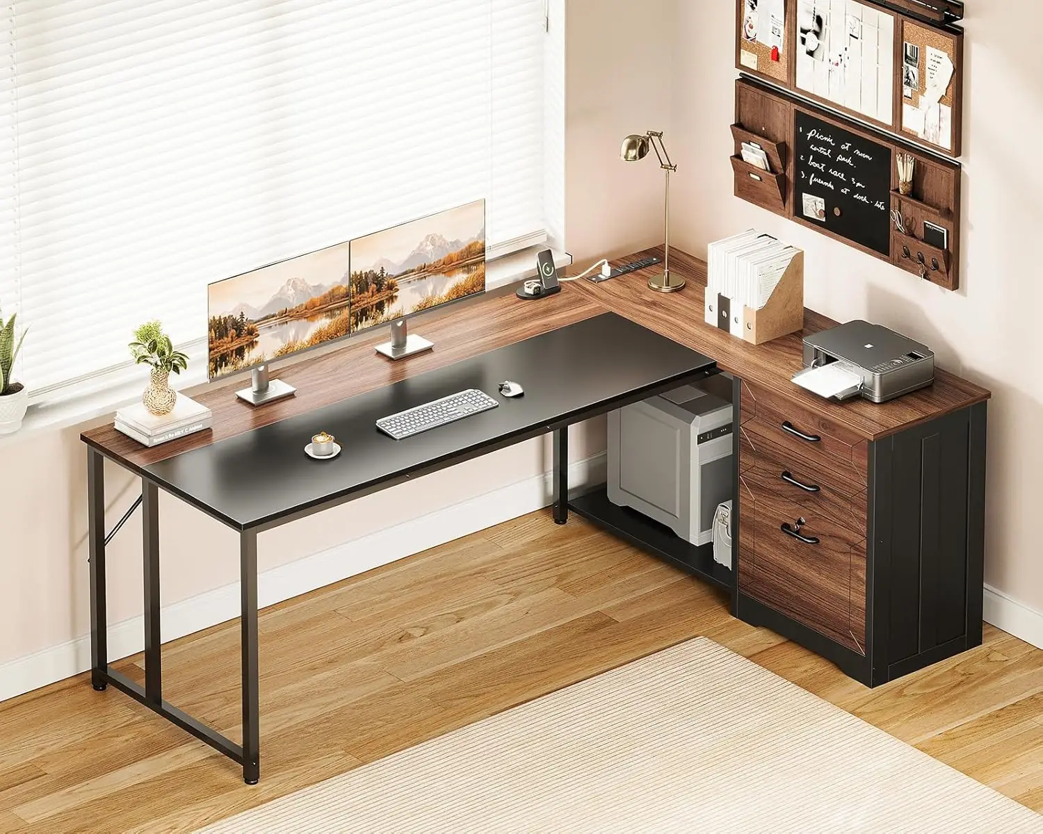 61" L Office Desk W…