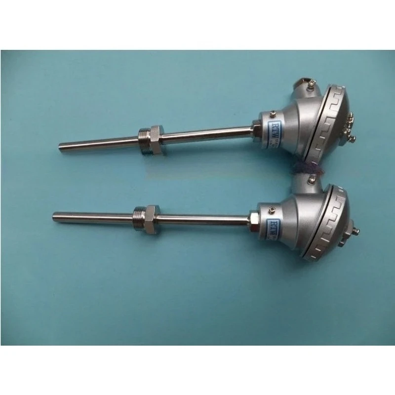 New Taiwan RTW temperature sensor, PT100 temperature probe for dyeing and finishing machinery, dual PT100 sensor 3/4PT 1PCS