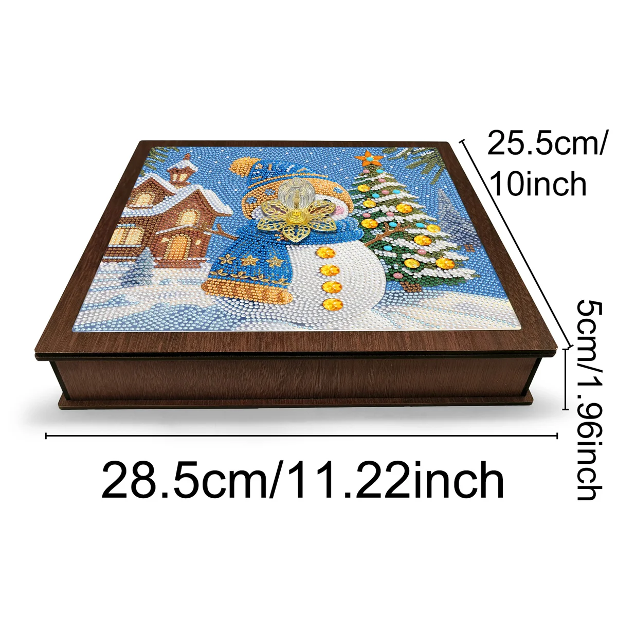 Diamond Painted Children's Blind Box Diy Embroidery Stitching Kit Mysterious Box Home Storage Box Secondary Use Christmas Gift