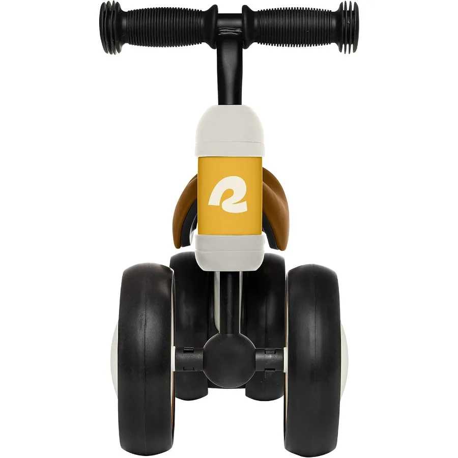 クリケットベビーウォーカーバランスバイク（4輪）12～24ヶ月向け - 1歳児向け幼児用自転車おもちゃ - 乗用玩具