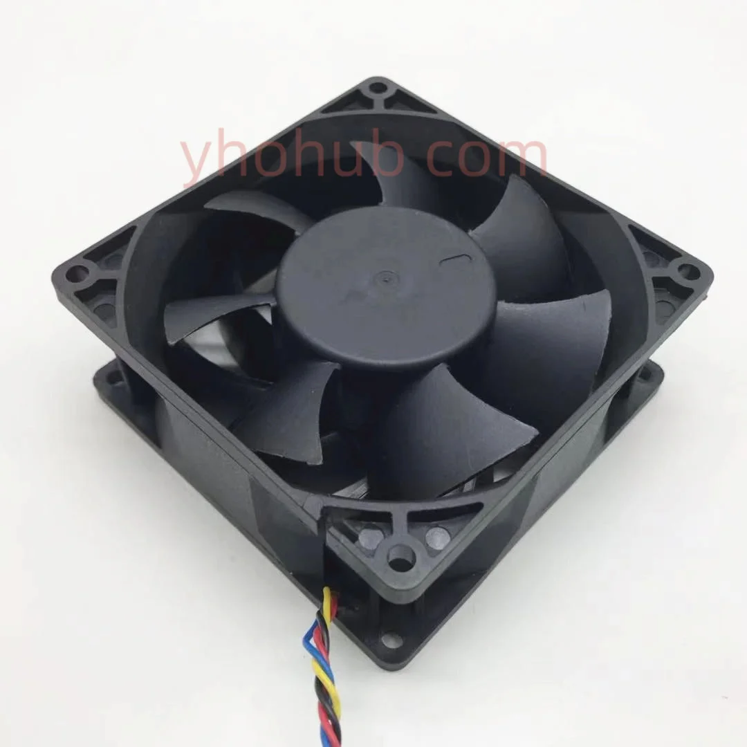 Imagem -05 - Coolingfan Dfb923824h dc 24v 1.00a 92x92x38 mm 2-wire-fio Servidor Ventilador de Refrigeração