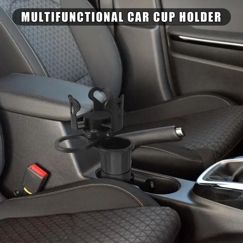 

Cup Holder Expander For Car Auto Cup Holder Expander Extender 360 Degree Rotation Adapter With Adjustable Base Storage Organizer