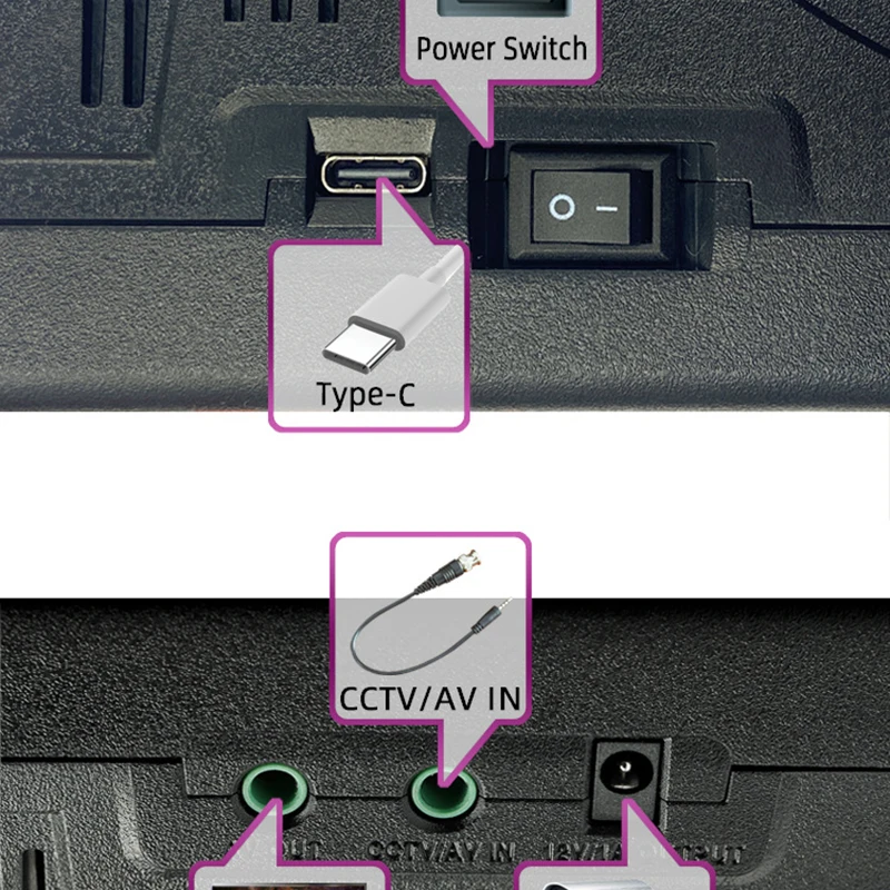 VF-6900 Satellite Finder Meter For Satellite TV Receiver DVB S2 CCTV AHD&TVI&CVI HD Camera Display Sat finder H.264 Satfinder