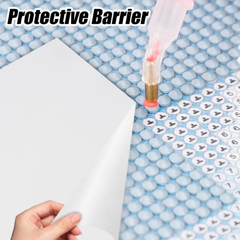 50/10Pcs Cover Dustproof Stickers Painting Release Paper Non-stick Replacement Protective Film Accessories DIY Home Tools