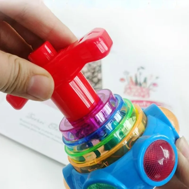 

Children's toy Light gyro New flash music gyro light spin