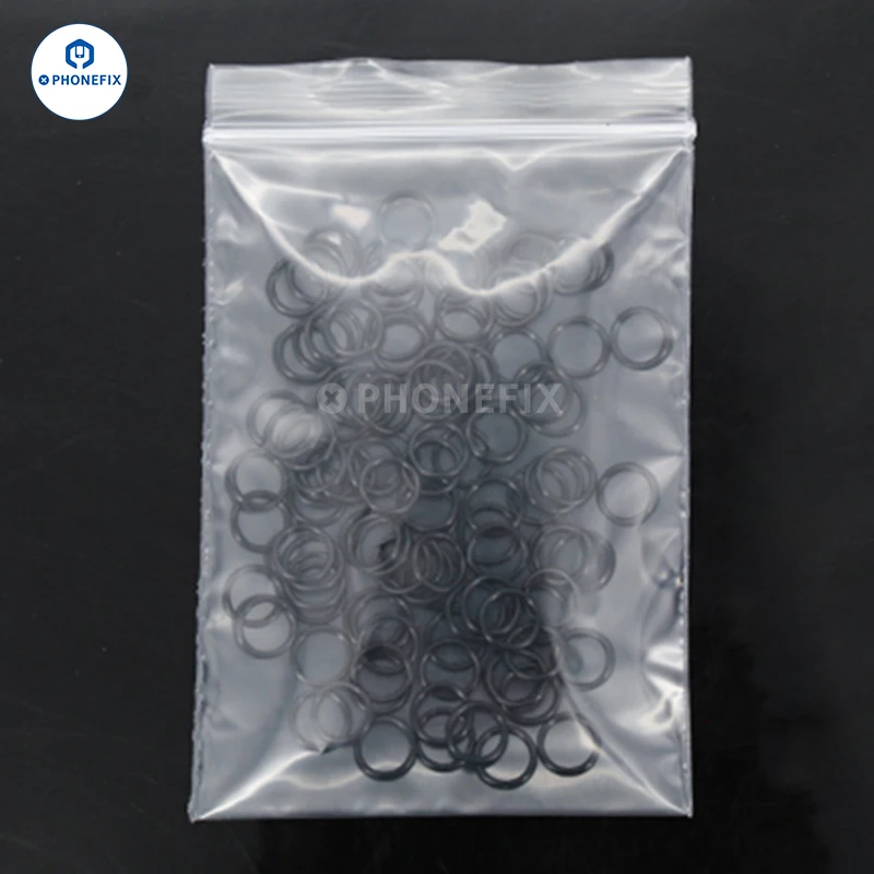 100pcs Mobile Phone Hole Rubber Ring Rear Back Glass Camera Waterproof Rubber Ring For iPhone X XS XR XSM 11 12 13 Pro MAX Parts