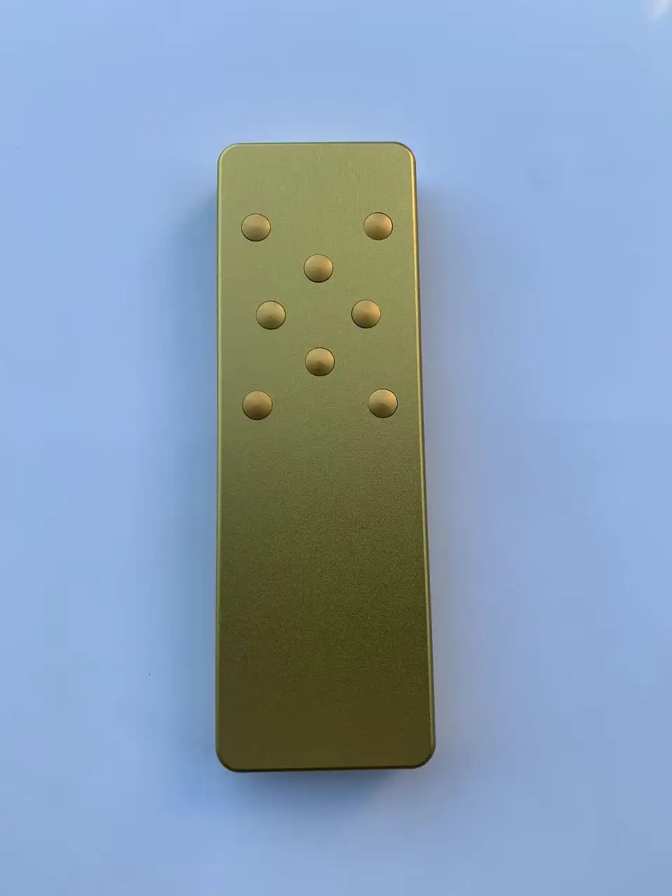 Golden   Wordless Infrared Learning Amplifier Remote Control   Customizable