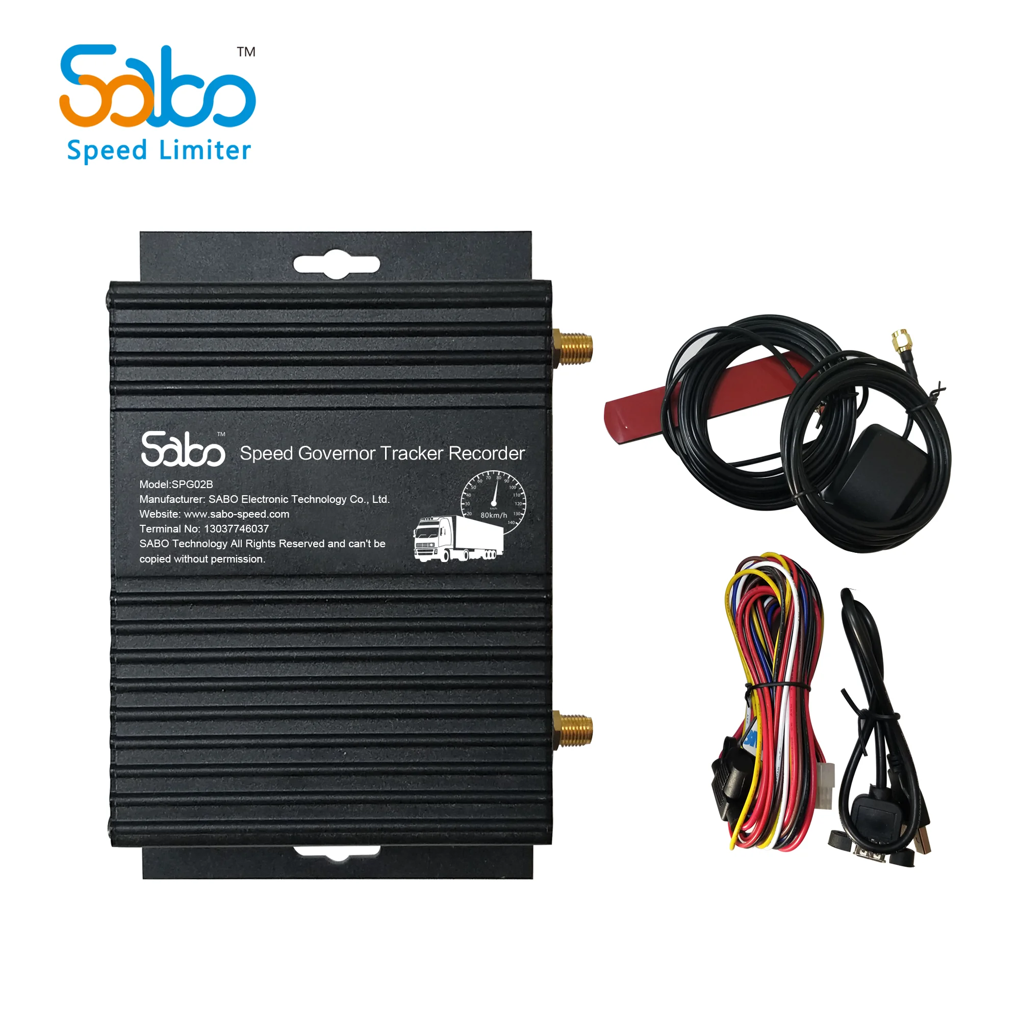 ES6413 Sabo Newest Design Car Speed Limiter Gps with Data Recorder GPS Speed Limiter 2G GPS Tracker