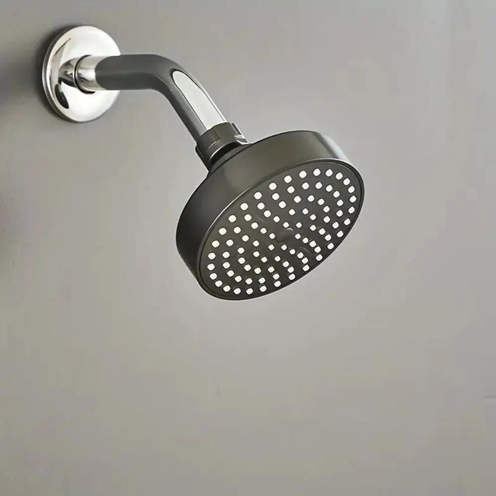 4 Inch Wall Mounted Shower Faucet Rotatable Compact And Lightweight Adjustable Shower Head Shower Top Spray
